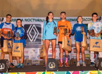 Domingo Gil Cosano y Lucía Pérez García ganan la Nocturna domingo gil cosano