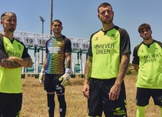 El hipódromo acoge la sesión de fotos de la 2ª equipación del Betis el hipódromo