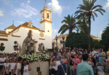 La Virgen del Carmen recibe cultos en Dos Hermanas virgen del carmen