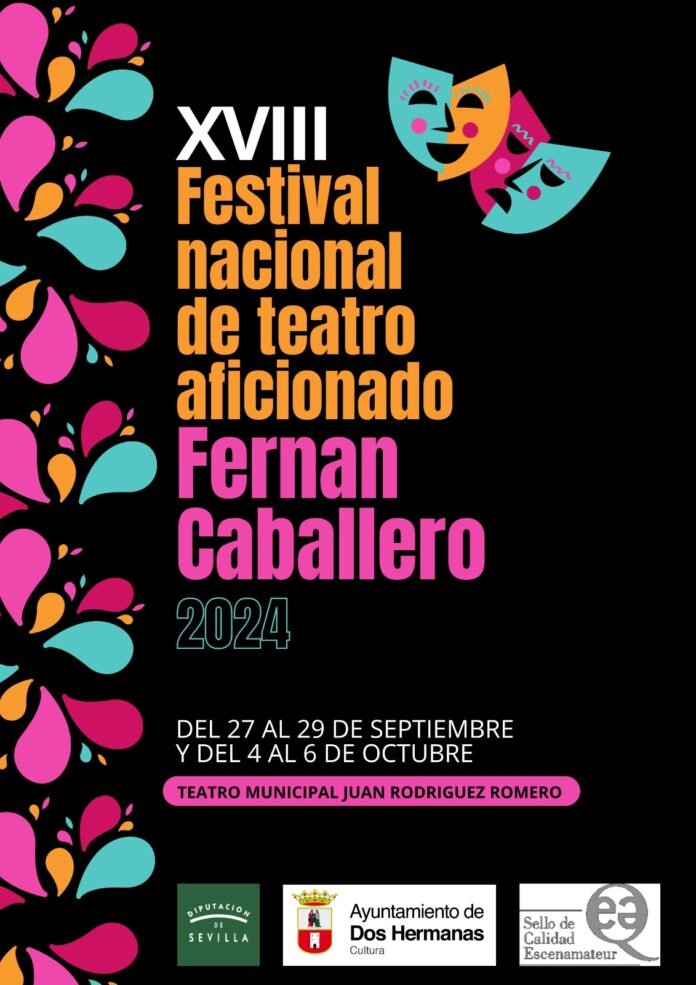 Cartel XVIII Festival de Teatro Aficionado comienzan las representaciones