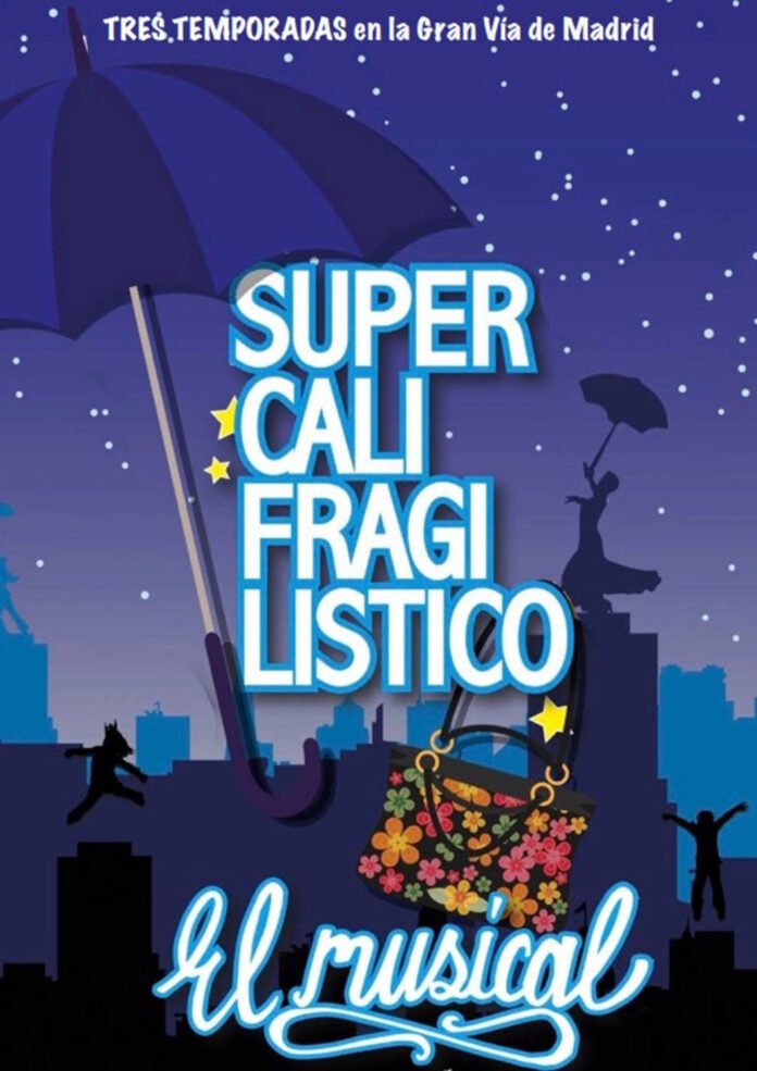 cartel musical supercalifragilístico supercalifragilístico