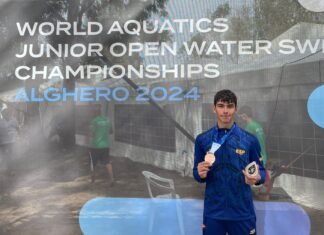 Espléndida medalla de bronce en el Mundial de aguas abiertas espléndida medalla de bronce