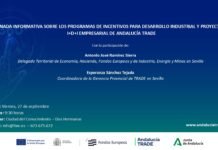 Los incentivos TRADE en una jornada informativa incentivos