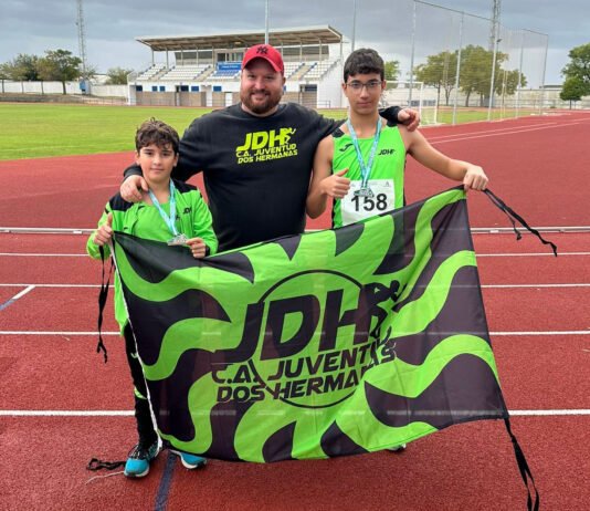 Plata y Bronce de Atletismo Juventud en el Andaluz sub 14