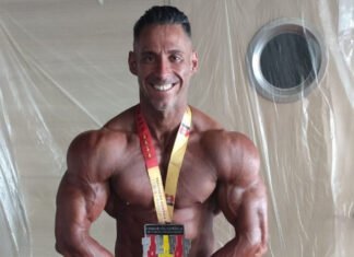 Alberto Jiménez, subcampeón de España de culturismo alberto jiménez