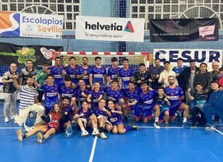 Trabajado triunfo del senior quinteño masculino trabajado triunfo