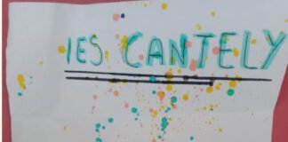 La ayuda y las cartas del IES Cantaly emocionan en Valencia la ayuda