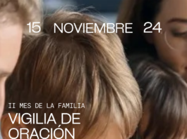 vigilia de oración en familia