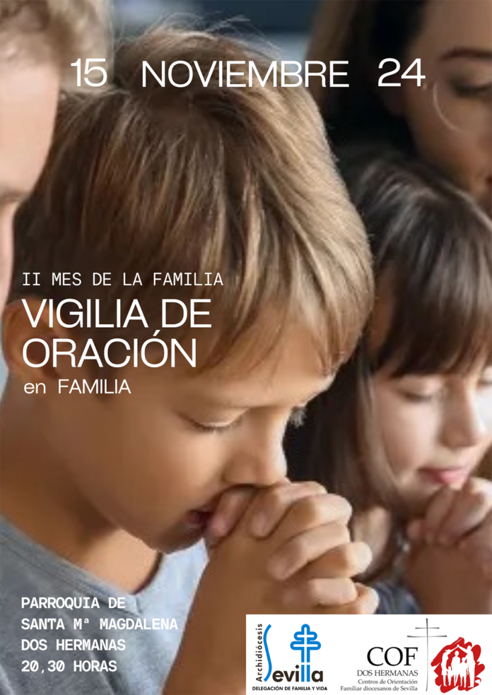vigilia de oración en familia