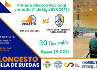 Alargar la buena racha en 1ª División de baloncesto en silla de ruedas alargar la buena racha