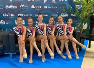 Quinto clasificado en el Campeonato de España de Conjuntos quinto clasificado