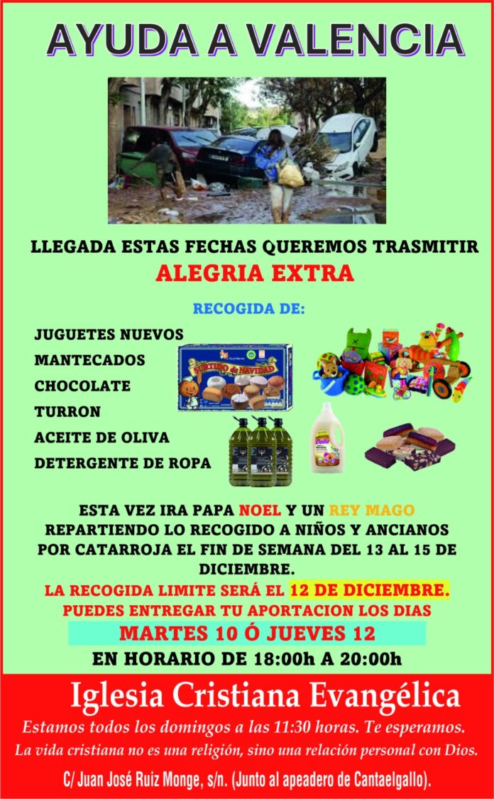 recogida solidaria de navidad