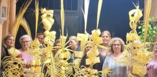 II Taller de Palmas de la Fundación Compasionista II taller de palmas