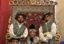 Las visitas de los emisarios de los Reyes Magos prosiguen estos días