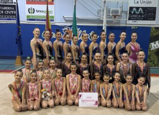 Las gimnastas nazarenas brillaron en varias citas deportivas gimnastas nazarenas