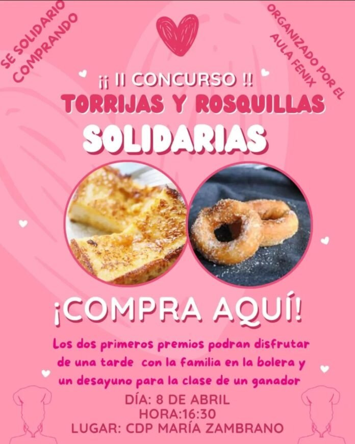 concurso de torrijas y rosquillas