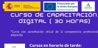 Curso de Capacitación Digital en el CEPER El Palmarillo curso de capacitación digital