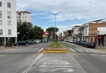 La calle Tajo se prepara para la segunda fase de su mejora calle tajo