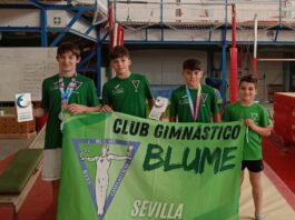 Cuatro gimnastas nazarenos destacan en el Andalucía CUP