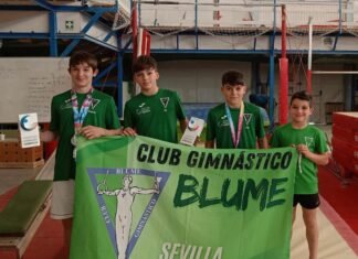 Cuatro gimnastas nazarenos destacan en el Andalucía CUP