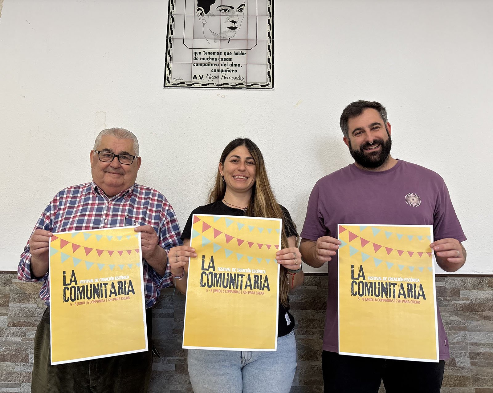 presentación del festival de creación escénica la comunitaria la comunitaria