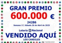 El primer premio de la Lotería Nacional reparte 60.000 euros primer premio de la lotería