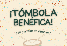 Tómbola solidaria de Acaye en el parque de Las Infantas tómbola solidaria