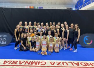 La rítmica nazarena se alza al podio andaluz y pasa al nacional rítmica nazarena