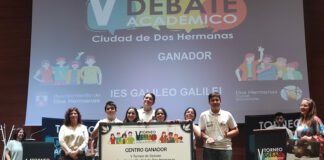 El V Torneo de debate académico premió al IES Galileo Galilei v torneo de debate académico
