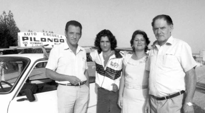 Pilongo cumple 60 años enseñando a conducir a los nazarenos pilongo