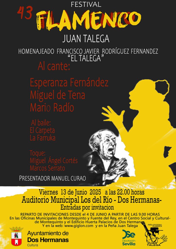 43º festival flamenco juan talega