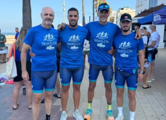 Los triatletas del Orippo fueron sextos en el Acuatlón de Rota triatletas