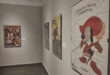 exposición de carteles de cine infantil