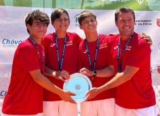 Sexto título europeo para Nicolás Pérez con la selección de tenis sexto título europeo