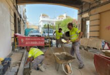 Nuevas actuaciones del Plan Municipal de Accesibilidad en verano nuevas actuaciones