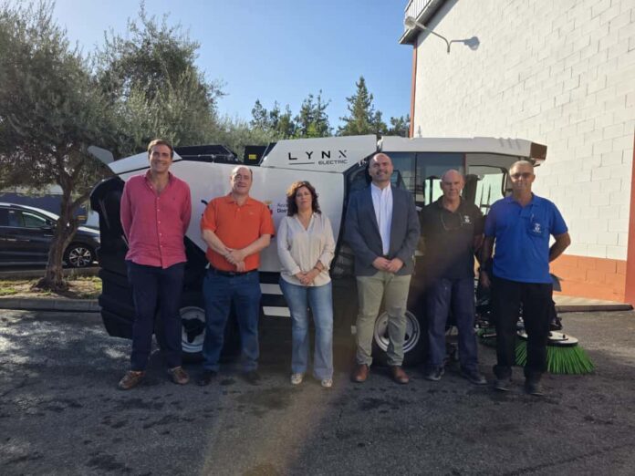 barredora eléctrica para el servicio de limpieza viaria nueva barredora eléctrica