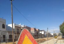 La actuación en la calle Tajo avanza a buen ritmo