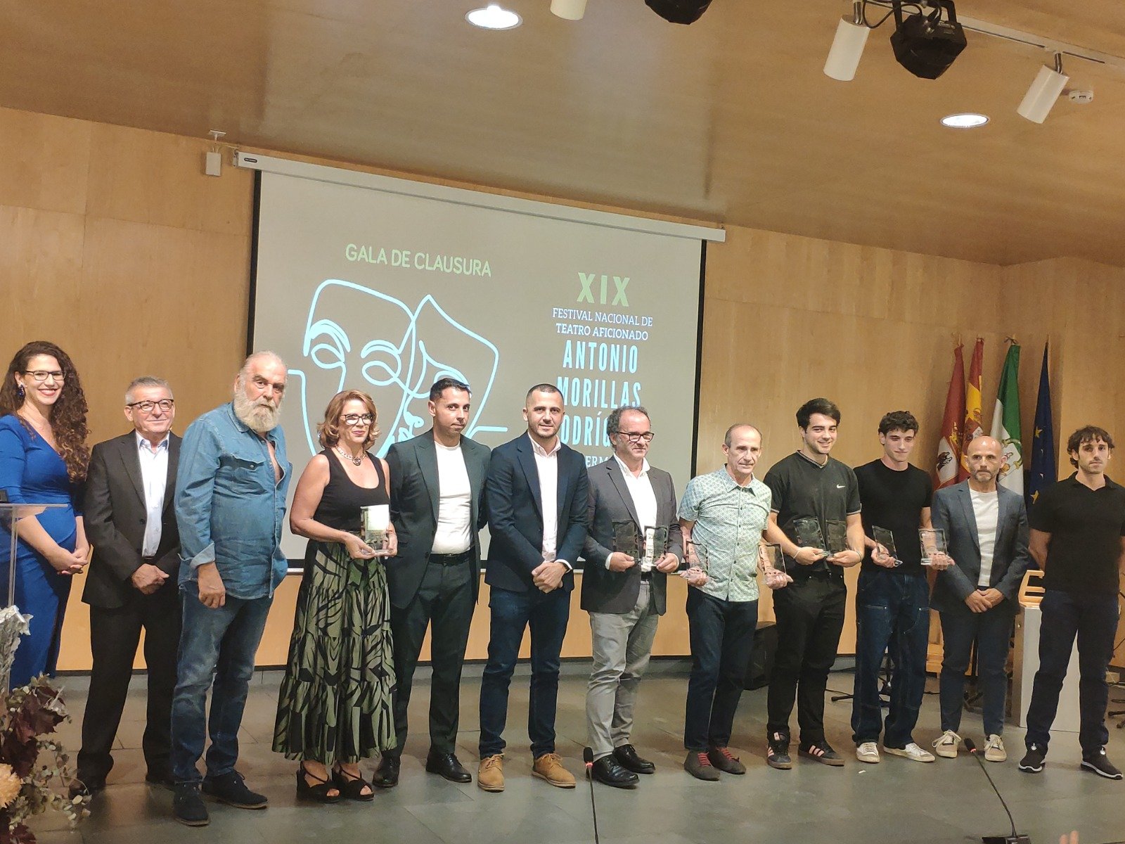 clausura del XIX festival nacional de teatro aficionado la almona gran noche del teatro amateur