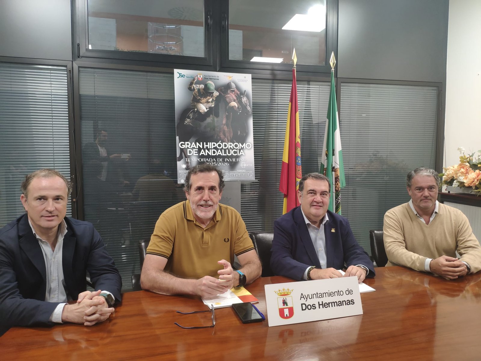 presentación de la temporada de carreras de caballos en dos hermanas temporada de carreras de caballos