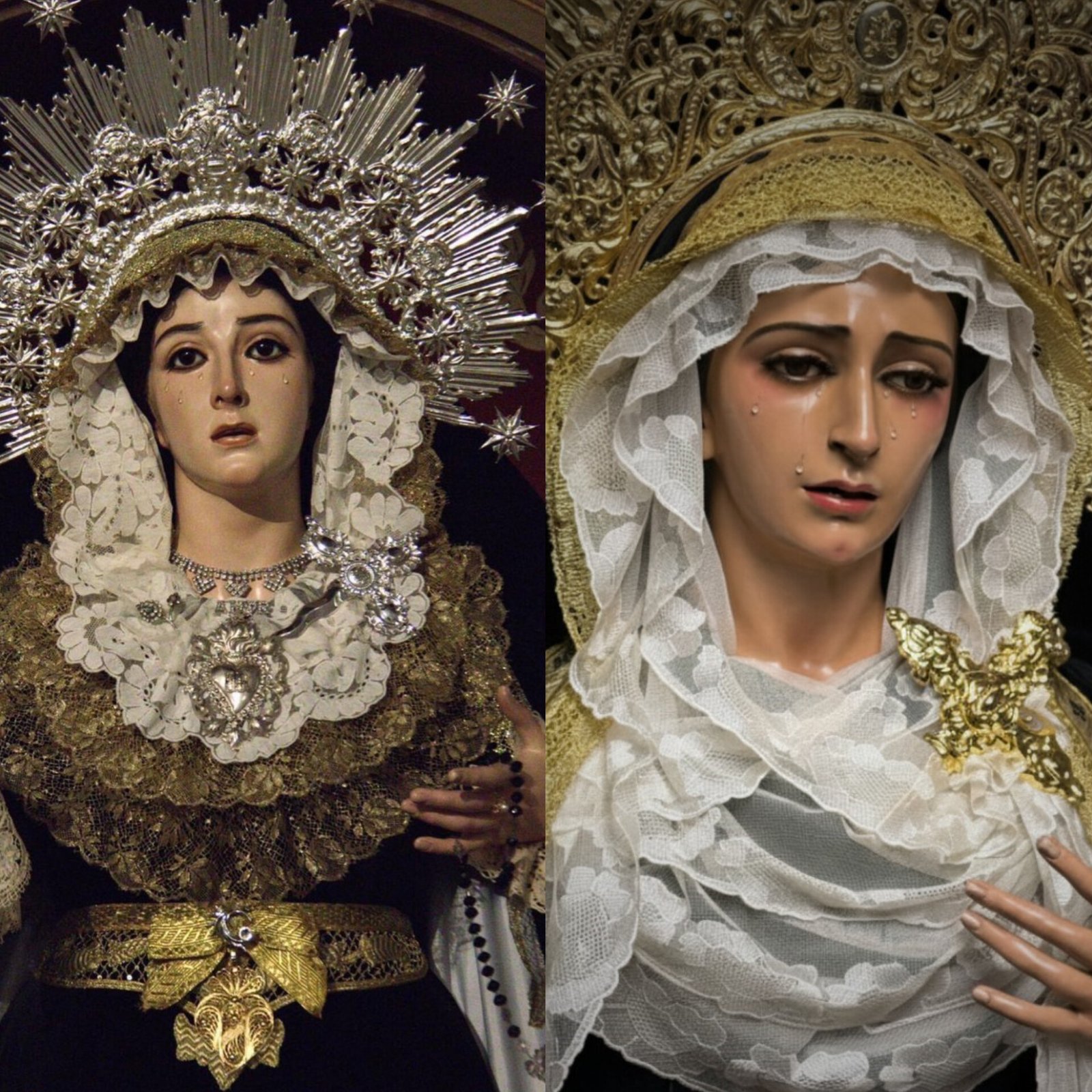besamanos de la virgen del amor y sacrificio y del amparo