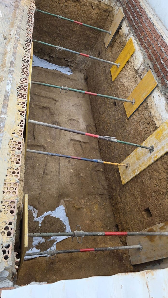 trabajos de exhumación