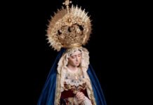 Ginés de Paula realiza su primera dolorosa como imaginero ginés de paula