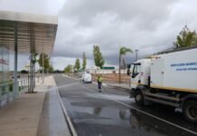 Uno de los días más lluvioso de la historia de Dos Hermanas uno de los días más lluviosos