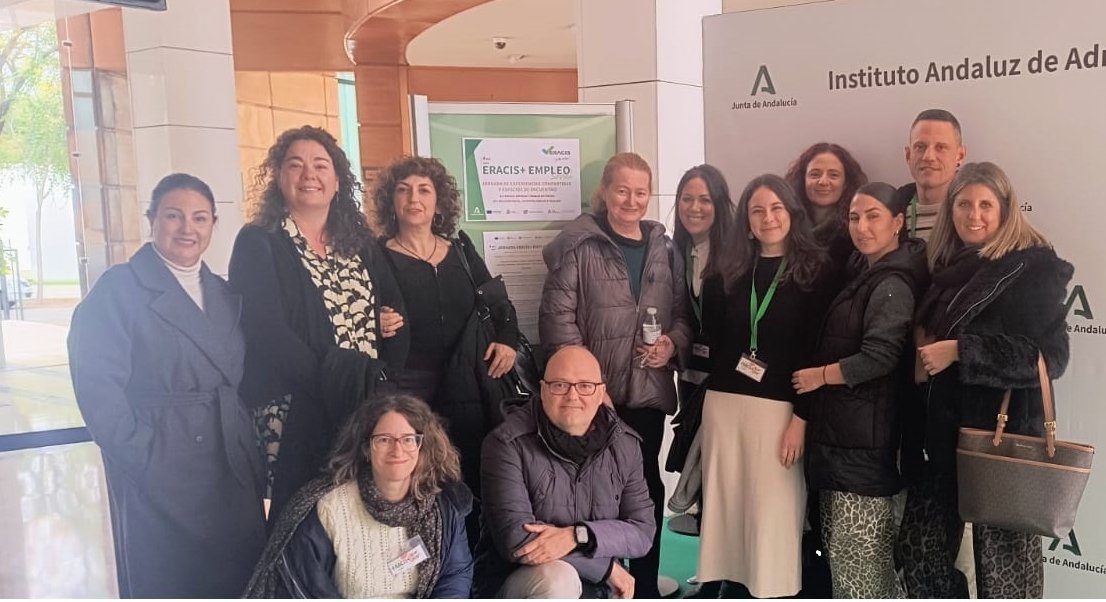 ERACIS+ Dos Hermanas en una jornada provincial de empleo ERACIS+