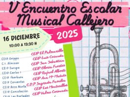 El V Encuentro Escolar Musical Callejero se celebra el día 16 V encuentro escolar musical callejero