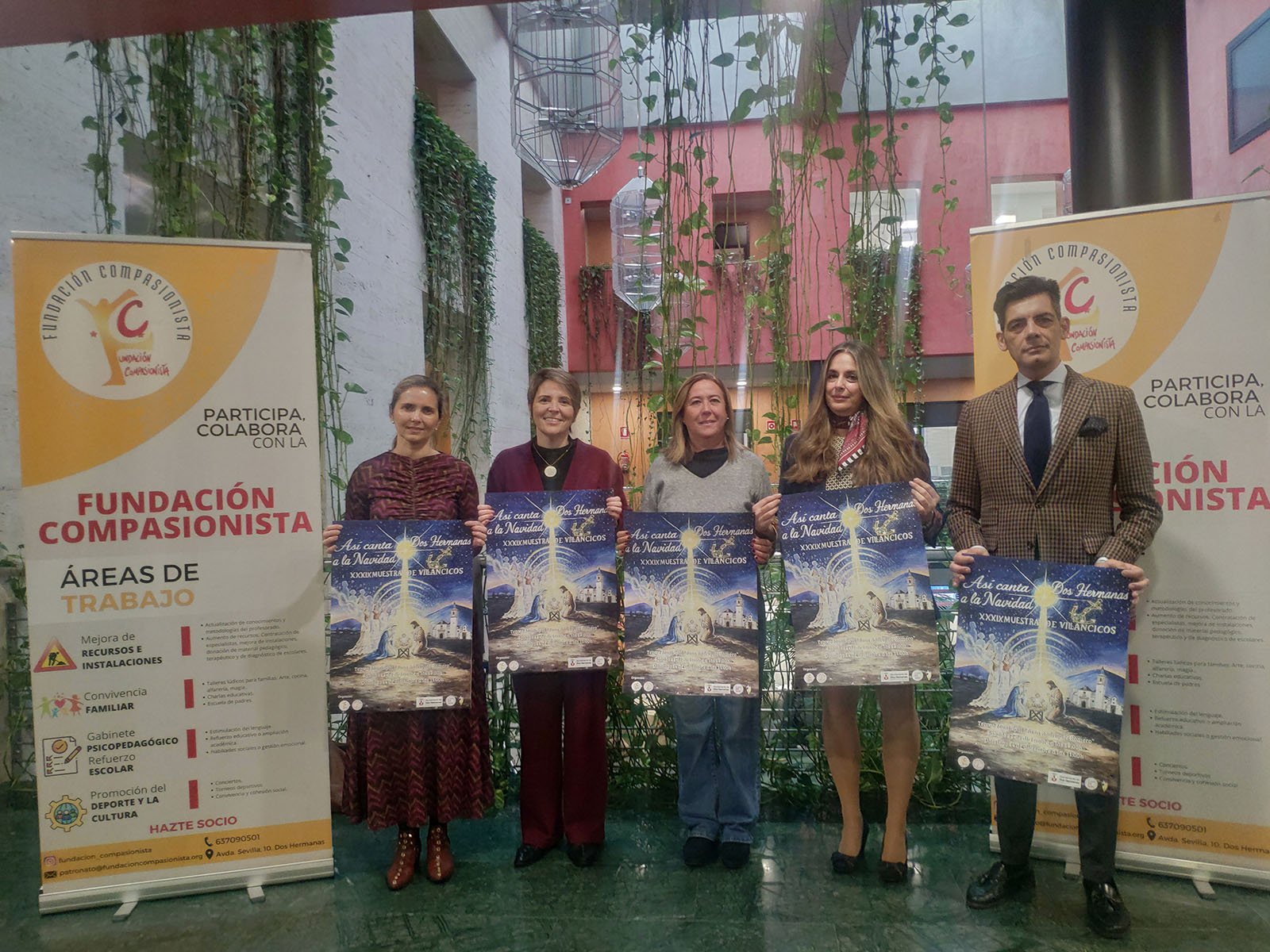 presentación de la XXXIX Muestra de Villancicos Así canta dos hermanas a la navidad xxxix muestra de villancicos