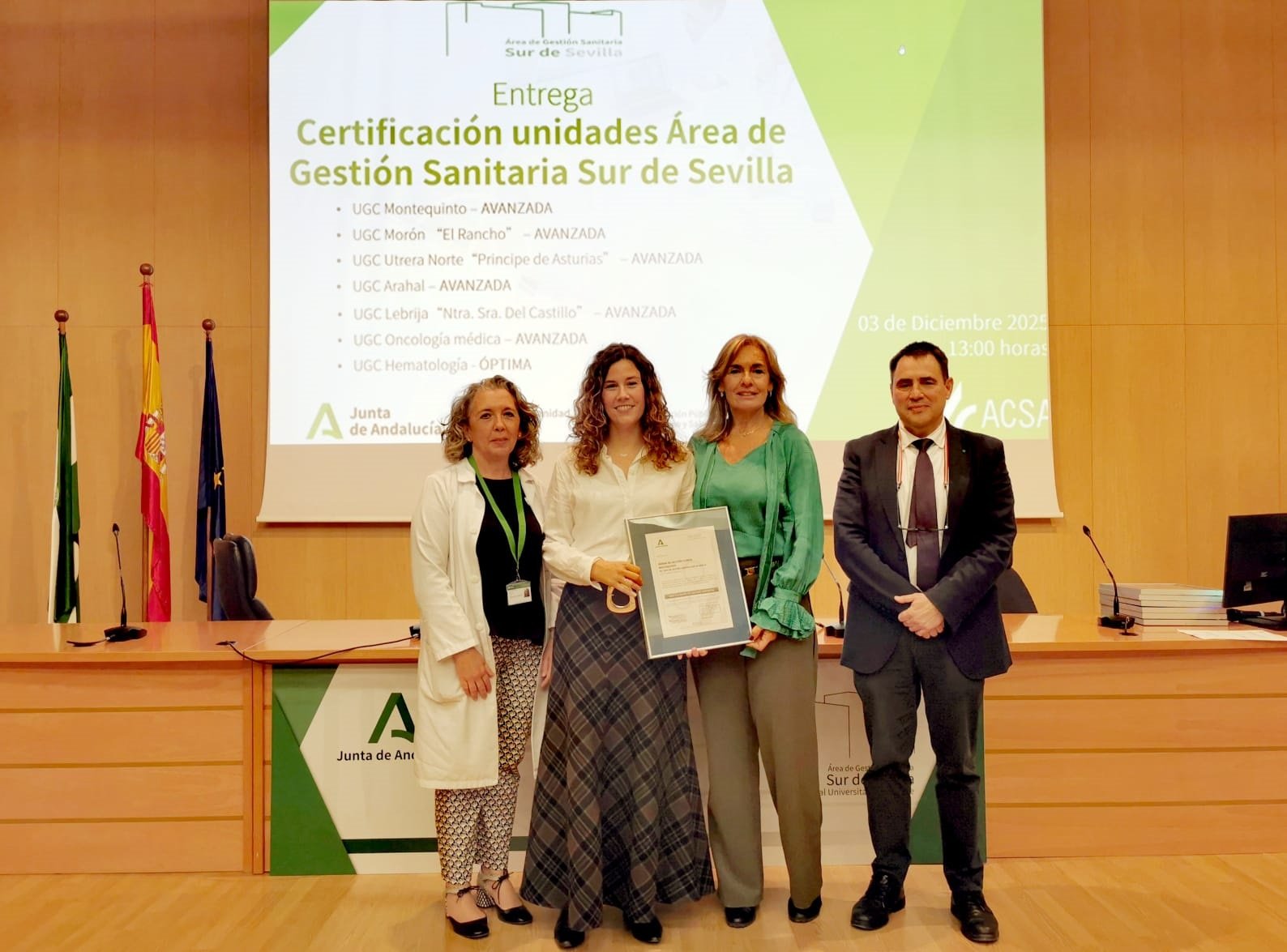 unidad de gestión clínica de montequinto certificación de calidad avanzada unidad de gestión clínica de montequinto