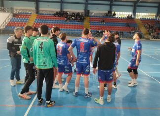 Derbi sevillano de Primera Nacional de balonmano masculino derbi sevillano