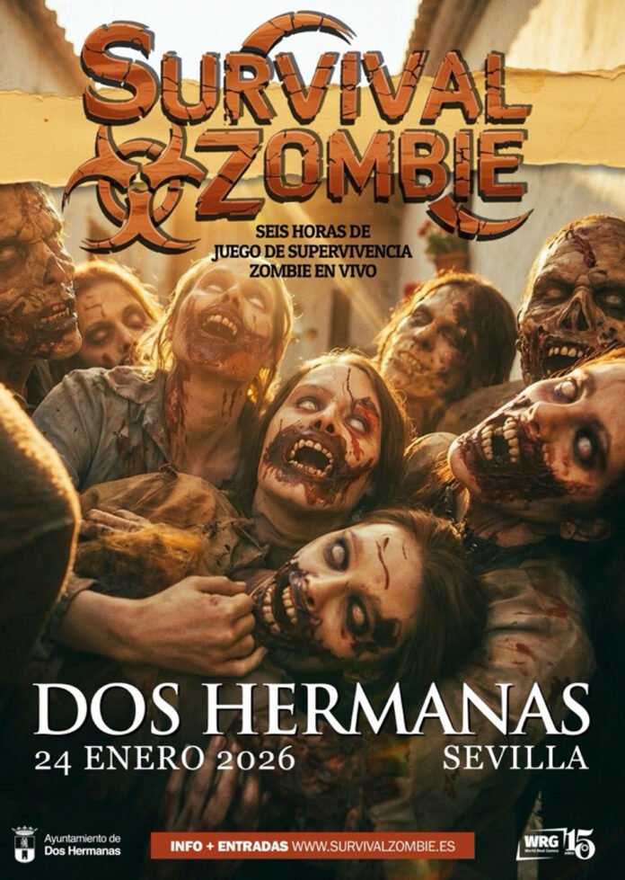 cartel survival zombie dos hermanas mayor survival zombie de españa