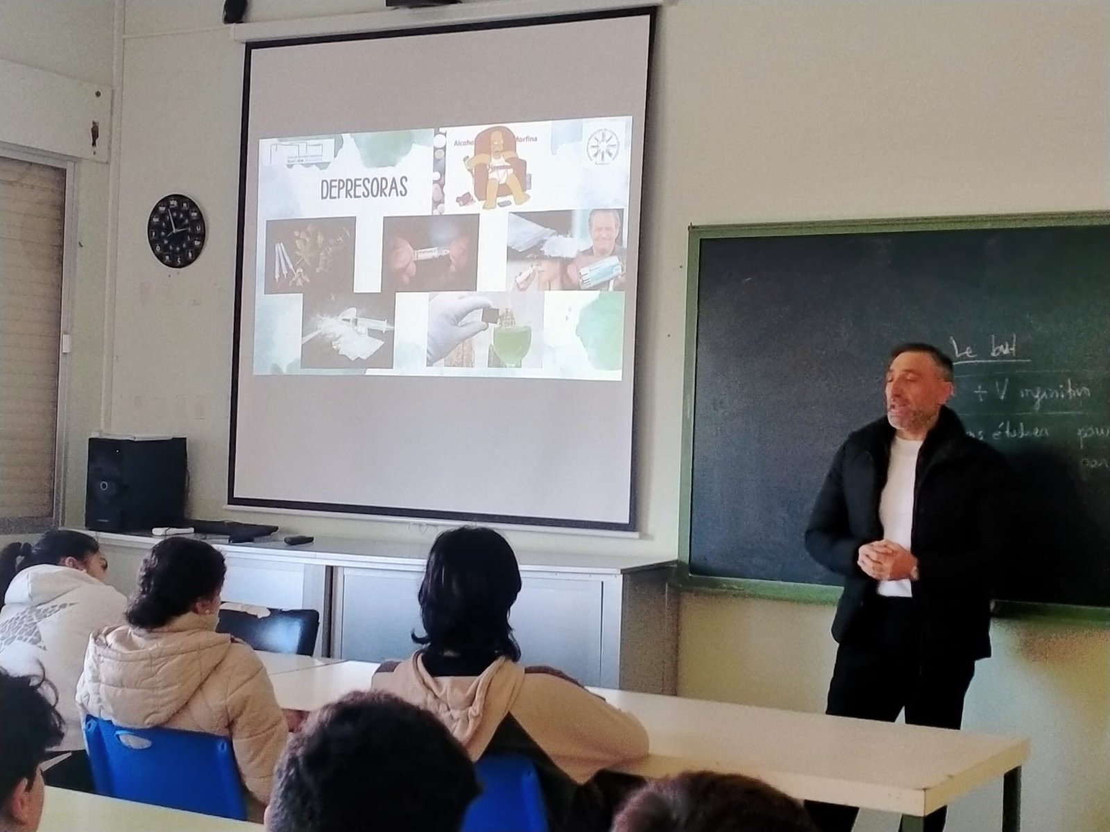 david cotán charla adicciones institutos centro de salud doña mercedes las adicciones